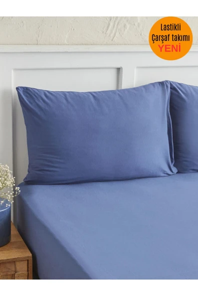 Sheri Home Lastikli Tek Kişilik Çarşaf Ve 1 Adet Yastık Kılıfı 100 X 200 Cmsetys8856421