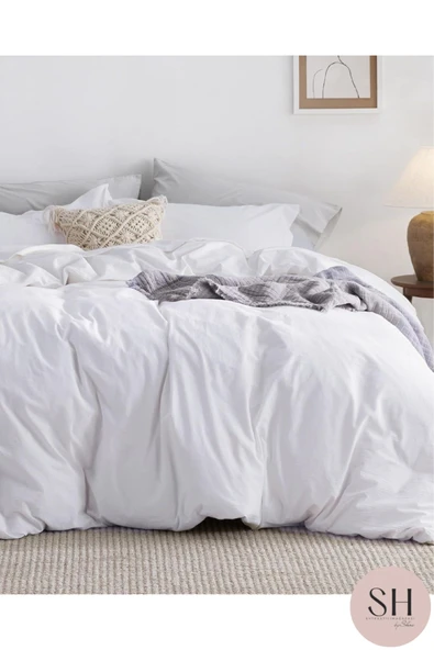 Sheri Home Tekstil Lüks Otel Tek Kişilik Nevresim Seti 83 Tel Yorgan Kılıfı + 1 Adet Yastık Kılıfı Dahil558855 - 2