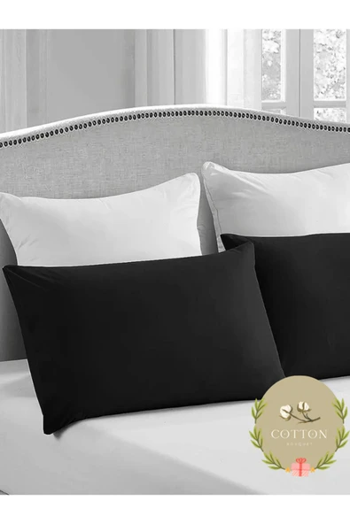 Sheri Home Tekstil 6 Adet %100 Pamuk Yastık Kılıfları 3 Farklı Renk BOQ8896 - Resim 3