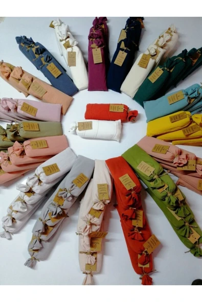 Sheri Home Tekstil Naturel 2' Li Yastık Kılıfı 100% Organik Pamuk Tarçın - 2