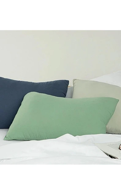 Sheri Home Soft Crinkle Mikrofiber Yast±k 50x70 Cm Gri 10037639 800 gr - 3