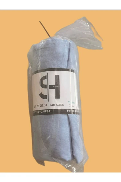 Sheri Home Lastikli Tek Kişilik Çarşaf Ve 1 Adet Yastık Kılıfı 100 X 200 Cmsetys8856421 - 2