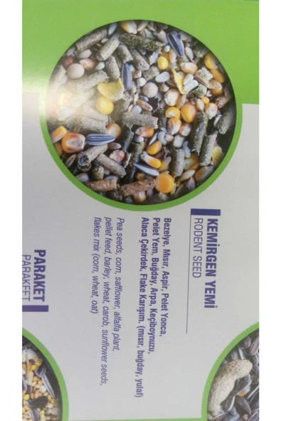 Vivid Bird Kemirgen (tavşan,hamster,ginepig) Yemi 1 Kg - 3
