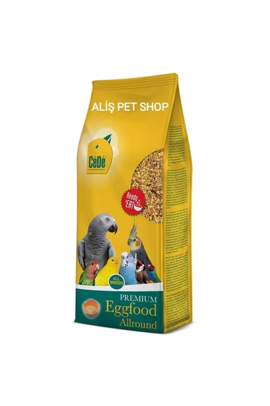 CeDe Tüm Kuşlar İçin Kullanıma Hazır Nemli Mama  (Bölünmüş) 1 kg - 2