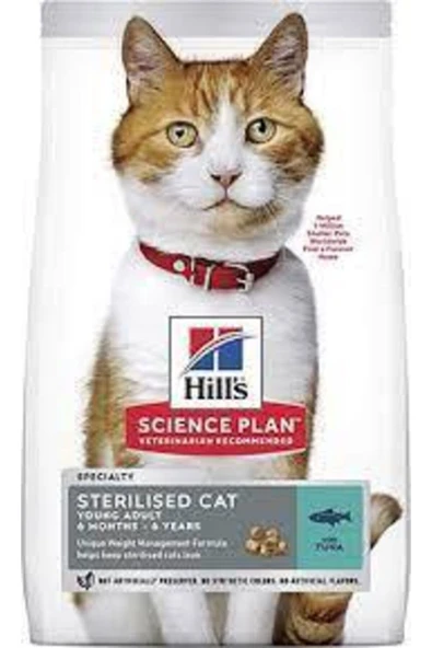 Hill's Young Sterilised Ton Balıklı Kısırlaştırılmış Kedi Maması 1 Kğ(açık Mama)