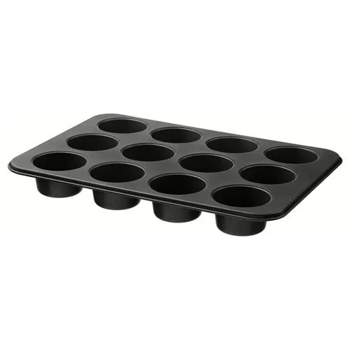 IKEA MANTAGG MUFFİN KEK TART EKMEK KALIBI 38x27 CM KOYU GRİ