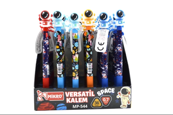 Mikro Versatil Space Astronot Uçlu Kalem 0.7 MP-544 1 Adet - 4
