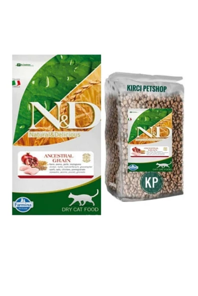 Nds Nd Düşük Tahıllı Tavuklu Ve Narlı Kısırlaştırılmış Kedi Maması 1 Kg