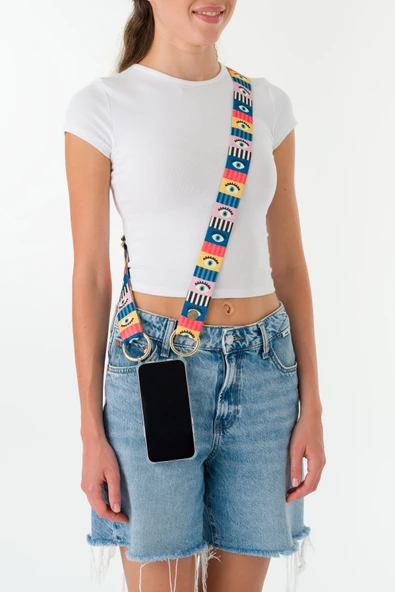 Telefon Askısı Telefon Boyun Ipi / Tüm Telefonlarla Uyumlu
