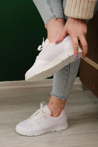 Lidia Nefes Alabilen Fileli Kadın Sneaker - 4