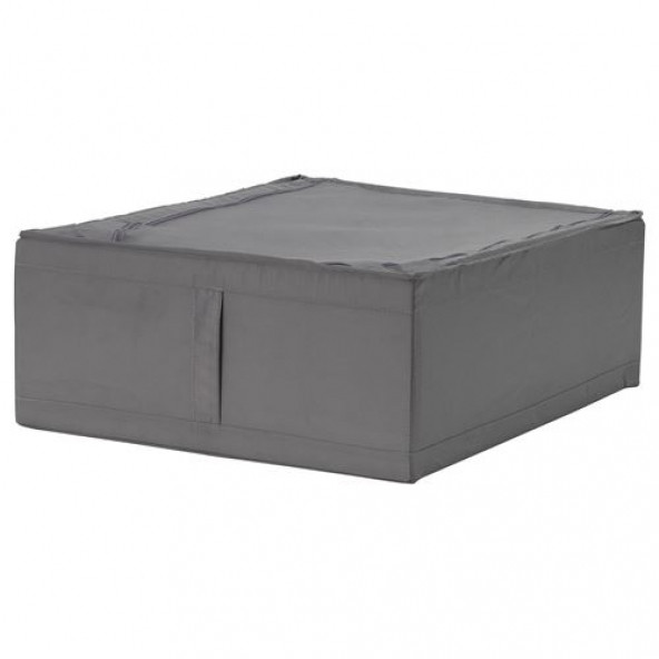 IIKEA SKUBB SAKLAMA KUTUSU HURÇ 44x55x19 CM DÜZENLEYİCİ KOYU GRİ