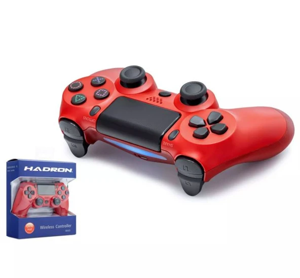 HADRON HD323K PS4 KABLOSUZ GAMEPAD OYUN KOLU KIRMIZI