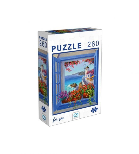 Ca Puzzle 260 Parça Pencere 6002