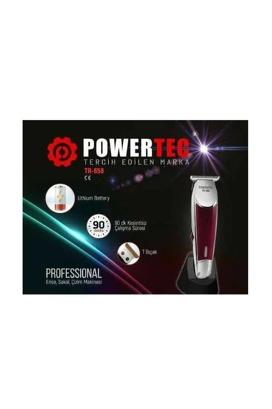 Powertec TR 658 Saç Kesme Makinesi