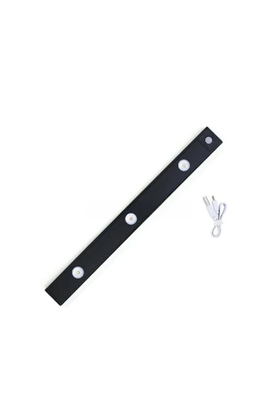 CATA CT-2464 3W Bella Slim Cabinet Hareket Sensörlü Siyah Dimmerli LED Dolap Lambası Şık ve Pratik Tasarım - 3