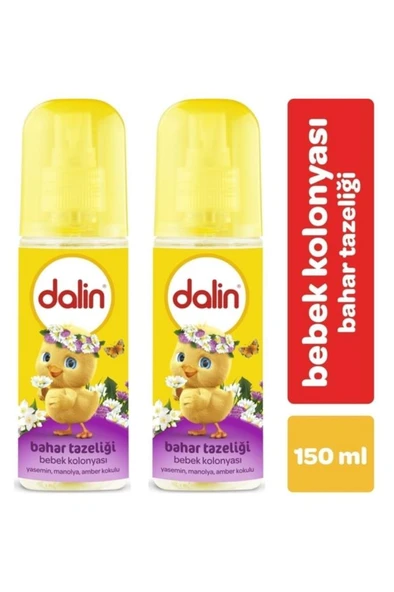 Dalin Kolonya Bahar Tazeliği 100 ml x 3 Adet