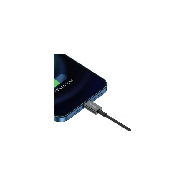 Baseus Super Şarj 1mt 2.4A Ultra Hızlı Apple iPhone Şarj Kablosu 480MB/SN Apple iPhone 11 12 13 14 Pro Max Şarj HBCV00005JWUYN - 4