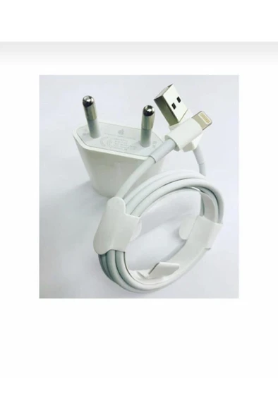 Iphone Şarj Aleti Adaptör + Data Kablosu Tüm Iphone Modelleri Ile Uyumlu - 2