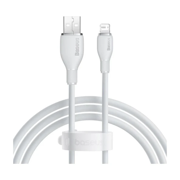Baseus Şarj Akım Korumalı Ultra Hızlı 1.2mt 2.4A Iphone Şarj Kablosu Iphone 11 12 13 14 Pro Max Şarj Kablo