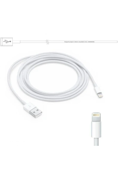 Apple Iphone Şarj Kablosu 6 6s 7 7s 8 X Plus Uyumlu Orjinal Şarj Aleti Cihazı Kablo 1m