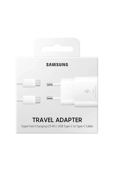 Samsung Galaxy A71 5g Hızlı Şarj Aleti 25w Type-c Çıkışlı Şarj Cihazı