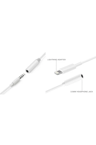 Iphone 7-8-x-plus Kulaklık Çevirici Bluetooth Aux Dönüştürücü - 5