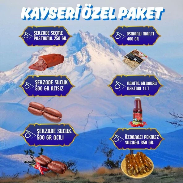 Şehzade Online Kayseri Özel Paketi