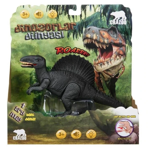 Spinosaurus Dinozor Işıklı Sesli