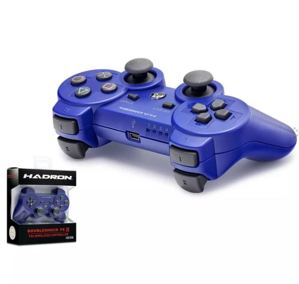 HADRON HD306M PS3 GAMEPAD KABLOSUZ OYUN KOLU MAVİ