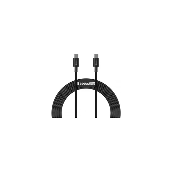 Baseus Super Şarj 1mt 100W Type-C To Type-C Şarj Data Kablosu Laptop Notebook Macbook Pro Şarj Kablo    HBCV00004D10UE