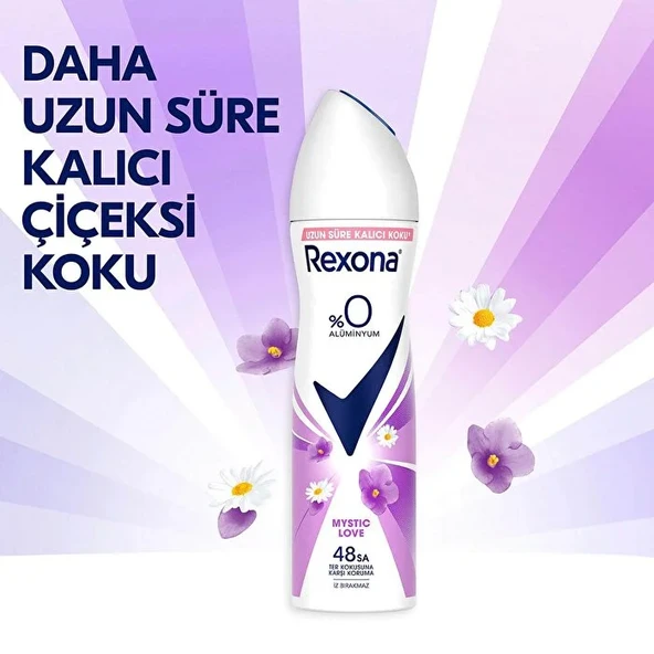 Rexona Kadın Sprey Deodorant %0 Alüminyum