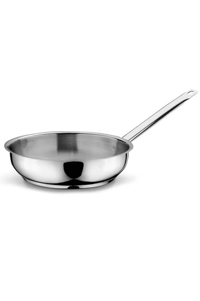 Ulutaş Endüstriyel Metal Saplı 30 cm 430 Çelik Tava