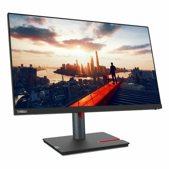 Lenovo ThinkVision P24h-30 63B3GAT6TK 23.8" 60Hz 4Ms HDMI+DP+USB-C+RJ45 HDR WQHD IPS Pivot Vesa Monitör - 2