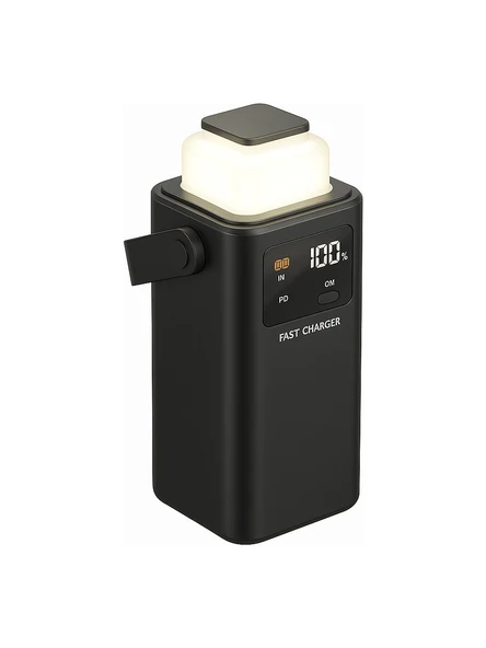 Ozmik 24.000 Mah Prime Dijital Göstergeli Dahili Ledli Kablolu Hızlı Powerbank taşınabilir