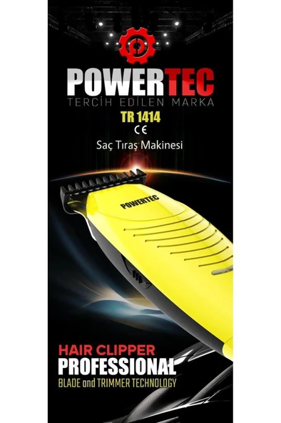 Powertec TR-1414 Sakal Saç Kesme Makinesi