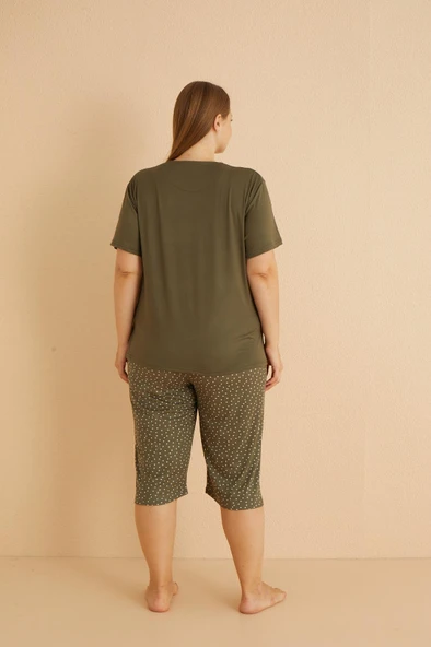 Mihra 50503-774 Kadın Büyük Beden Pijama Takımı - 2
