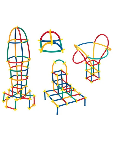 Dede Oyuncak Süper Bambu Çubukları 300 Parça 03462 - Resim 2