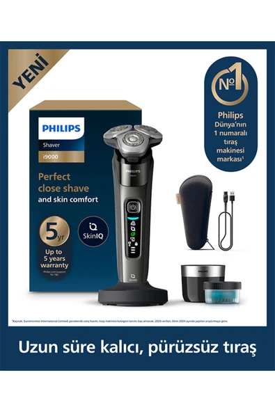 Philips X9002/30 SkinIQ i9000 Islak ve Kuru Elektrikli Tıraş Makinesi ürün görseli 1