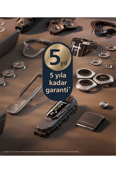 Philips X9002/30 SkinIQ i9000 Islak ve Kuru Elektrikli Tıraş Makinesi - 7