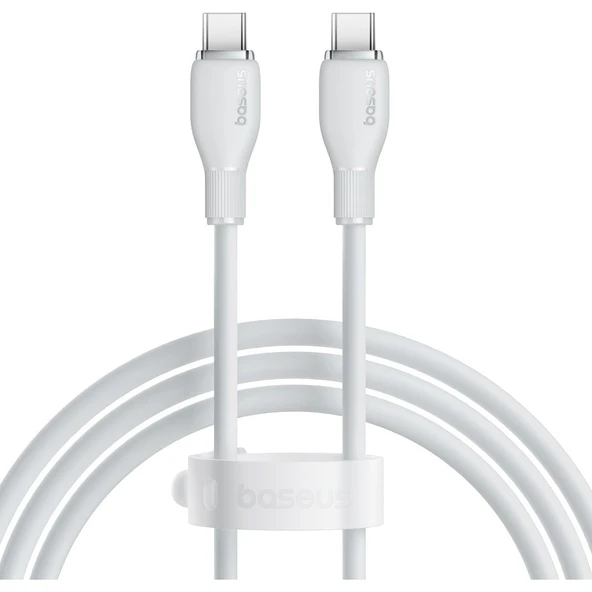 Baseus Pudding Serisi İPhone 14 13 12 11 x 7 8 Serileriyle Uyumlu 20W Hızlı Şarj ve Data Aktarım Kablosu