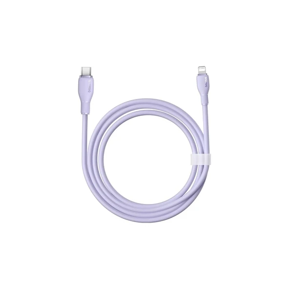 Baseus Pudding Serisi İPhone 14 13 12 11 x 7 8 Serileriyle Uyumlu 20W Hızlı Şarj ve Data Aktarım Kablosu