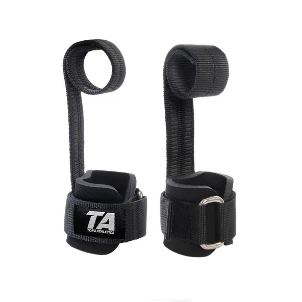 Torq Athletics Big Grip Pro Lifting Straps 2'li - Siyah