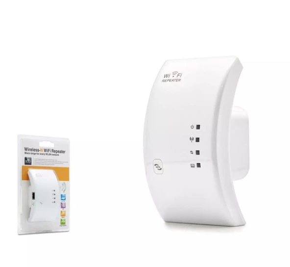 HADRON HDX2451 WIFI REPEATER 300Mbps BEYAZ