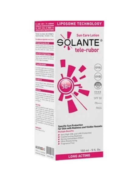 Solante Tele-Rubor Sun Care Losyon SPF50 150 ml