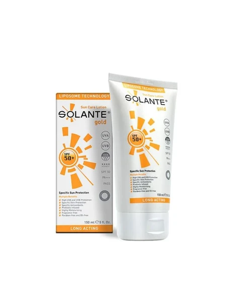 Solante Gold Soin Solaire Lotion SPF50+ 150 ml