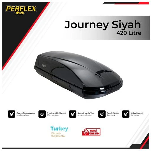 PORT BAGAJ 420 LT JOURNEY SİYAH ÇİFT AÇILIR
