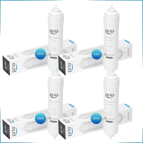 Prio M400 Modeli İçin Tam Filtre Seti