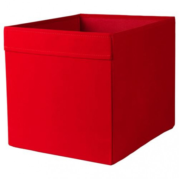 IKEA DRÖNA KIRMIZI ÇOK AMAÇLI DÜZENLEYİCİ KUTU 33x38x33 CM - 1