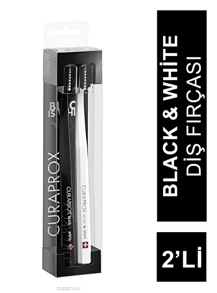 Curaprox Black&White Edition 2'li Diş Fırçası