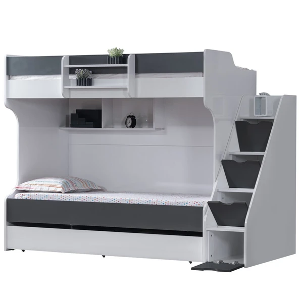 Ranza, Kardem Yavrulu Ranza - Antrasit 3 Adet Comfort Yatak - Resim 6